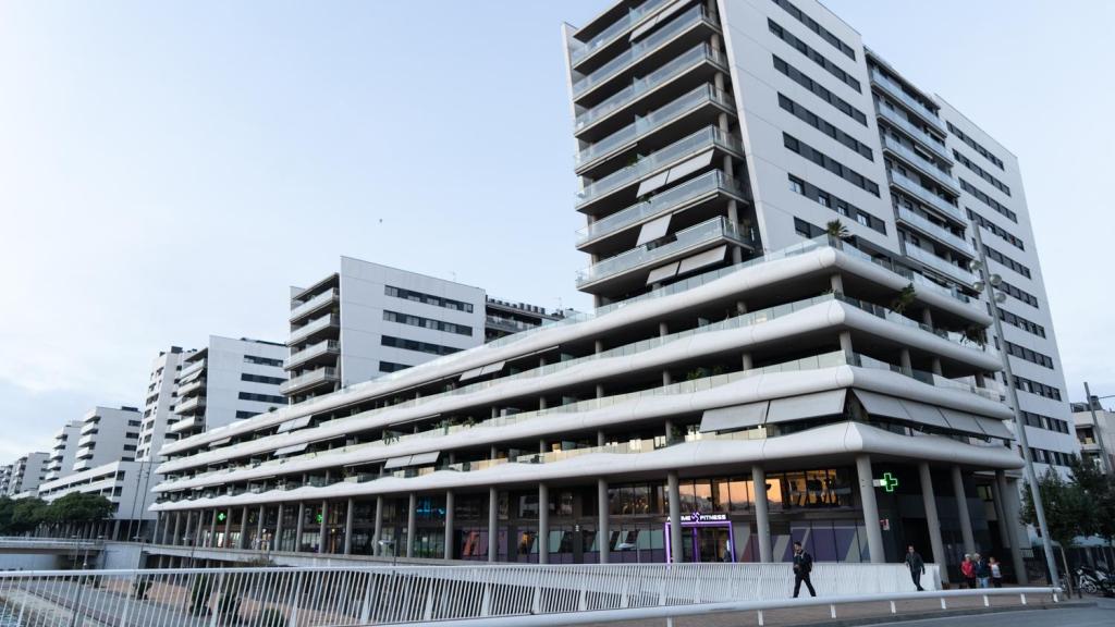 Viviendas y comercios del nuevo barrio del Canal del Gorg de Badalona