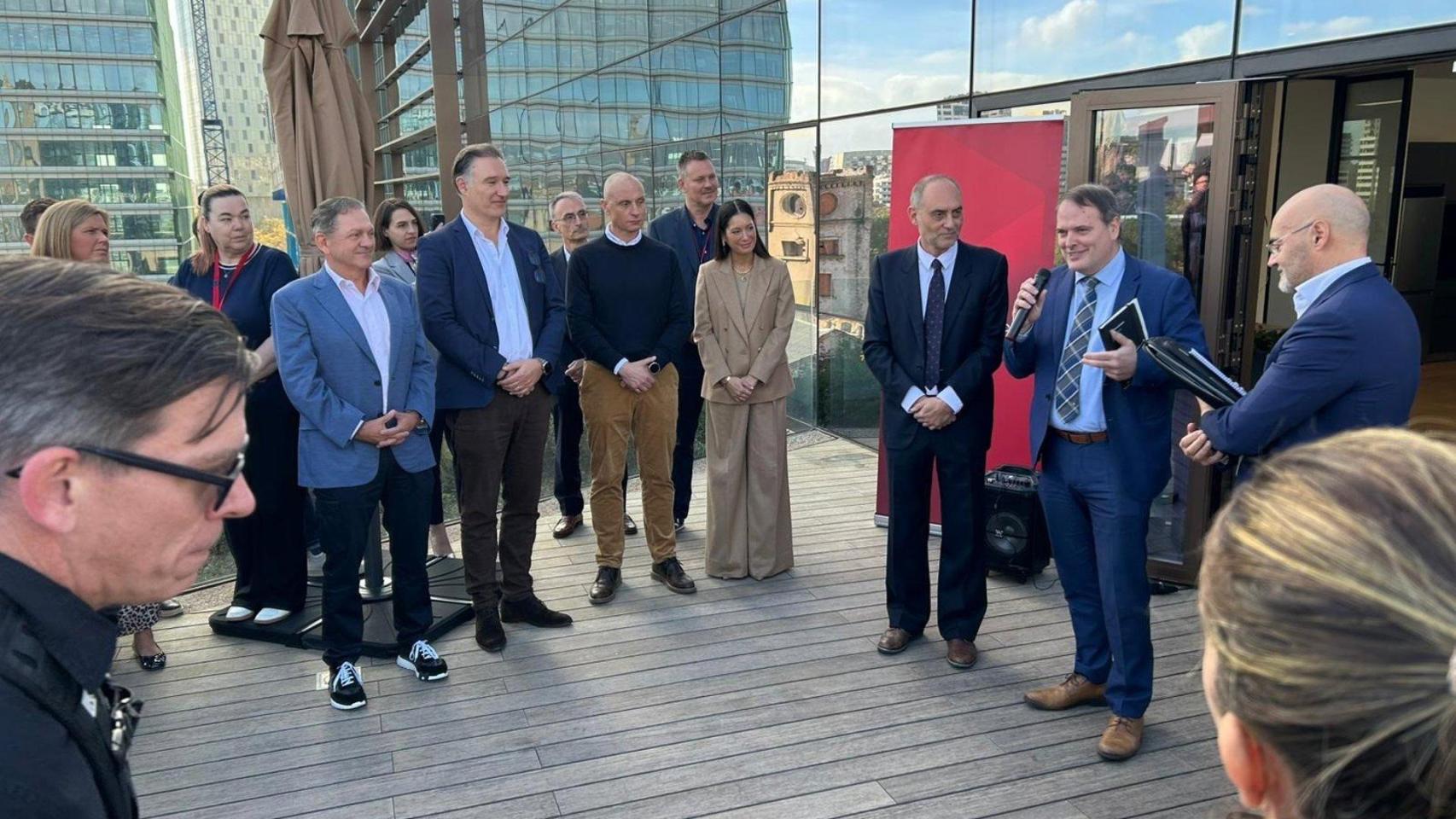 Inauguración de las nuevas oficinas del 22@