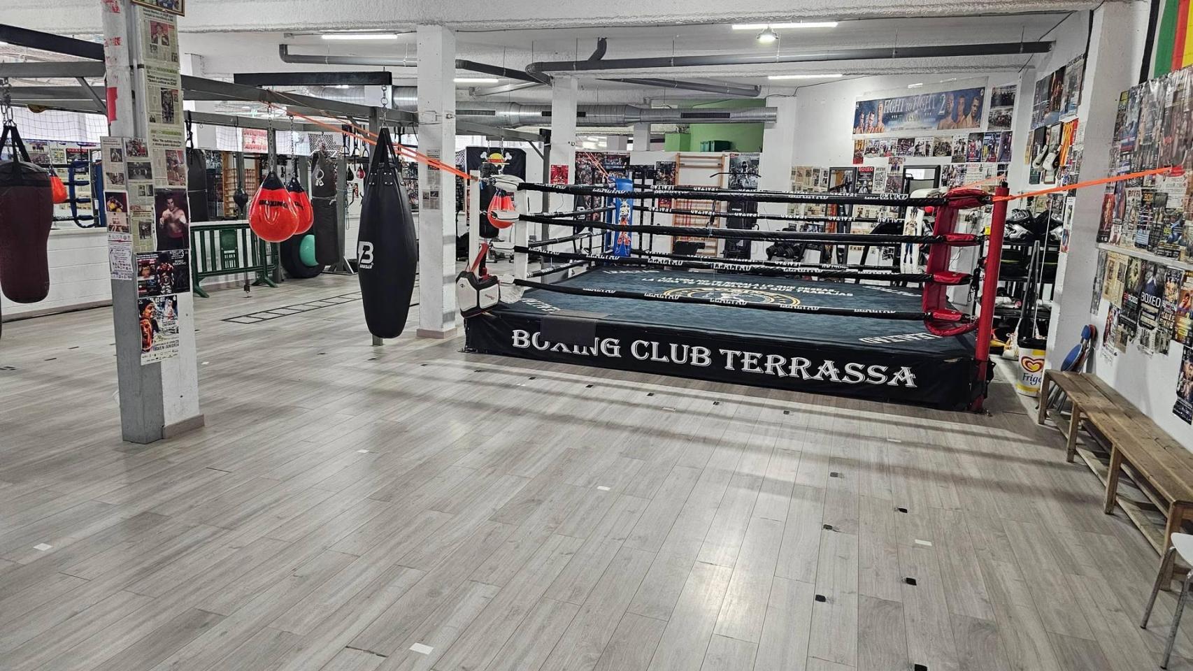 Espacio para el boxeo de La Cogullada en Terrassa
