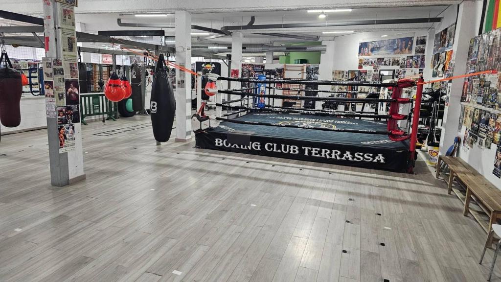Espacio para el boxeo de La Cogullada en Terrassa