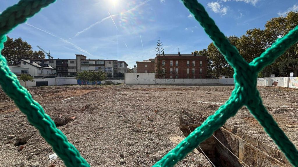 Terrenos donde se encontraba el Colegio Sant Ferran en Castelldefels