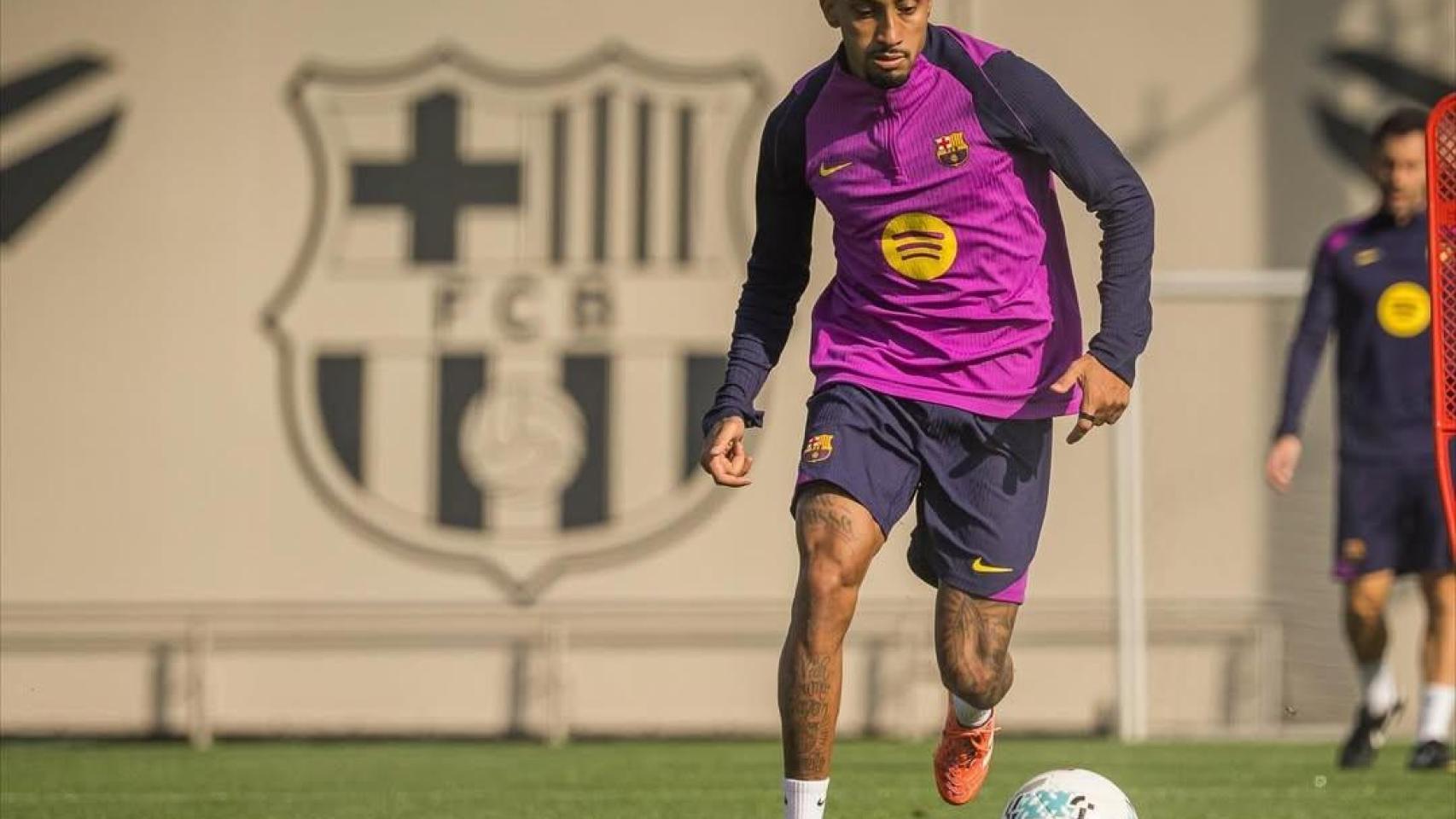 Raphinha se prepara para regresar con el Barça