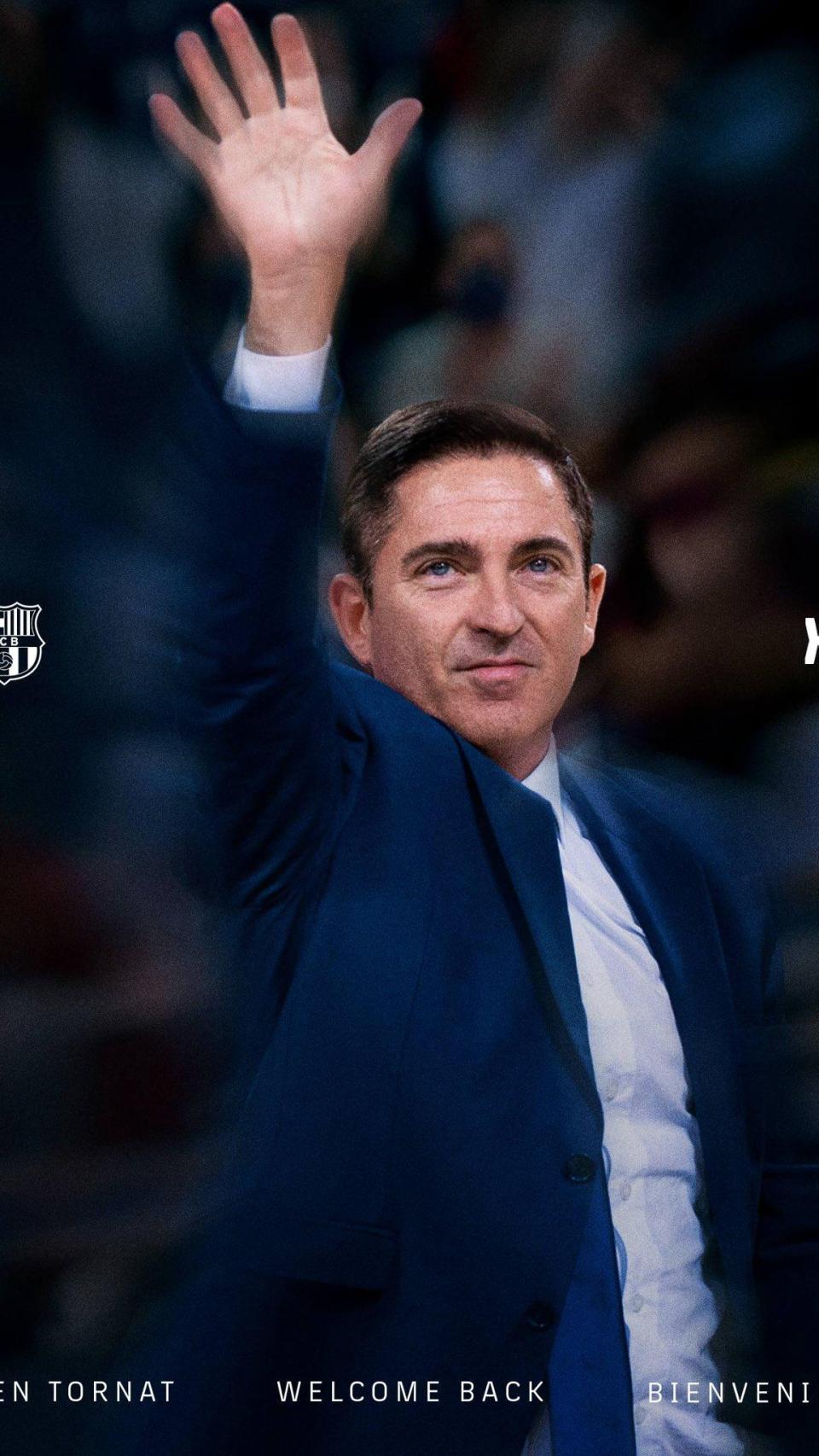 El Barça anuncia el retorn de Xavi Pascual