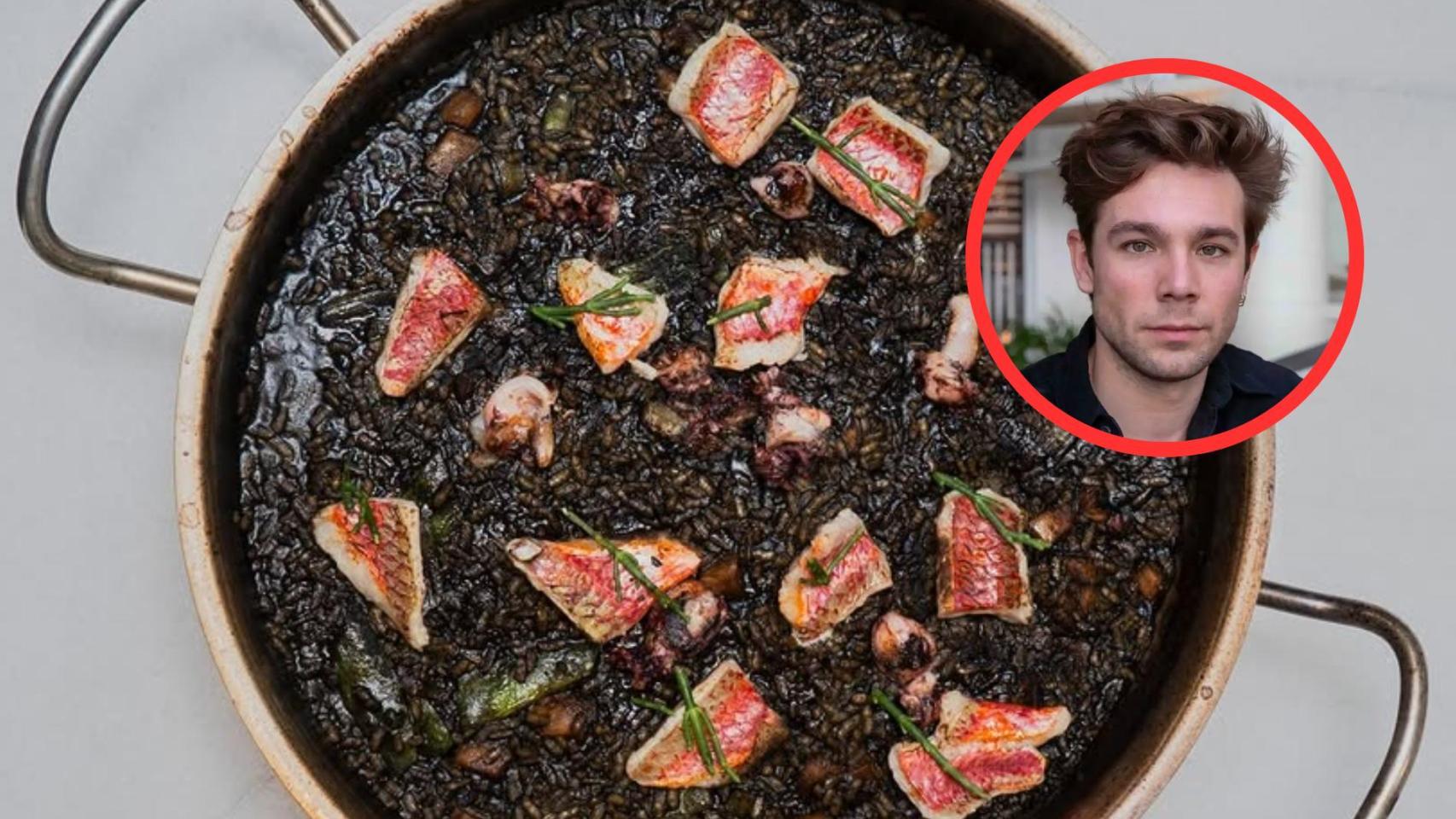 Arroz negro del Lluritu y Carlos Cuevas