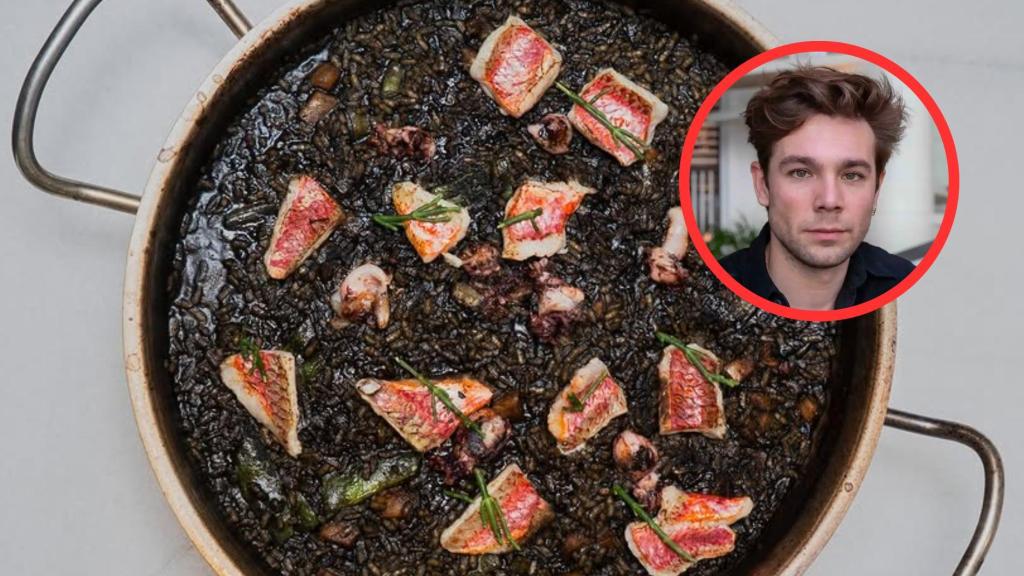 Arroz negro del Lluritu y Carlos Cuevas