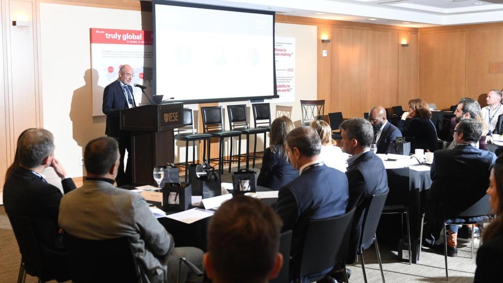 Celebración de la jornada empresarial en el IESE
