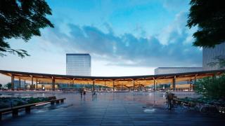 Render de la futura estación de La Sagrera