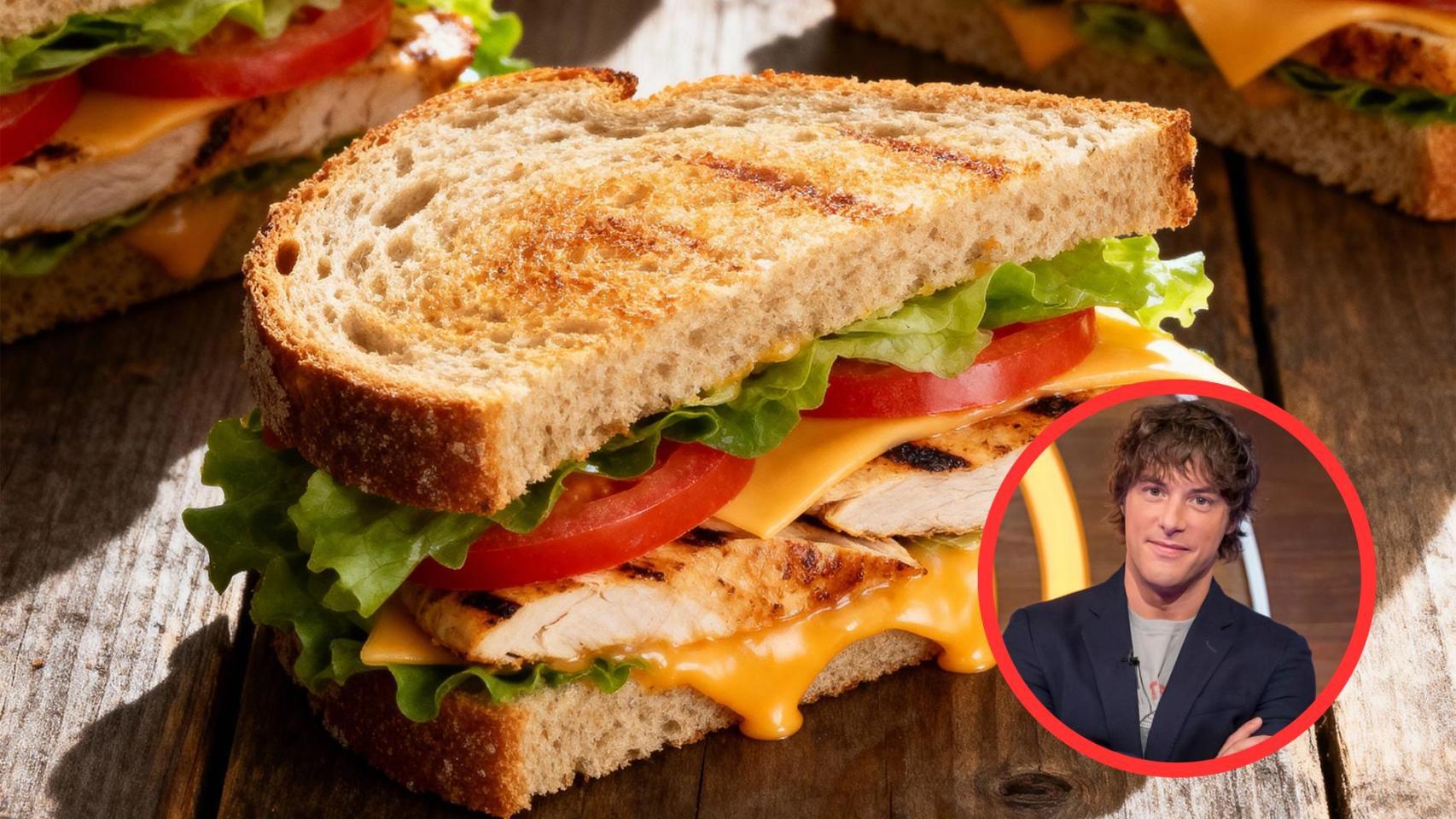 Jordi Cruz y bocadillo