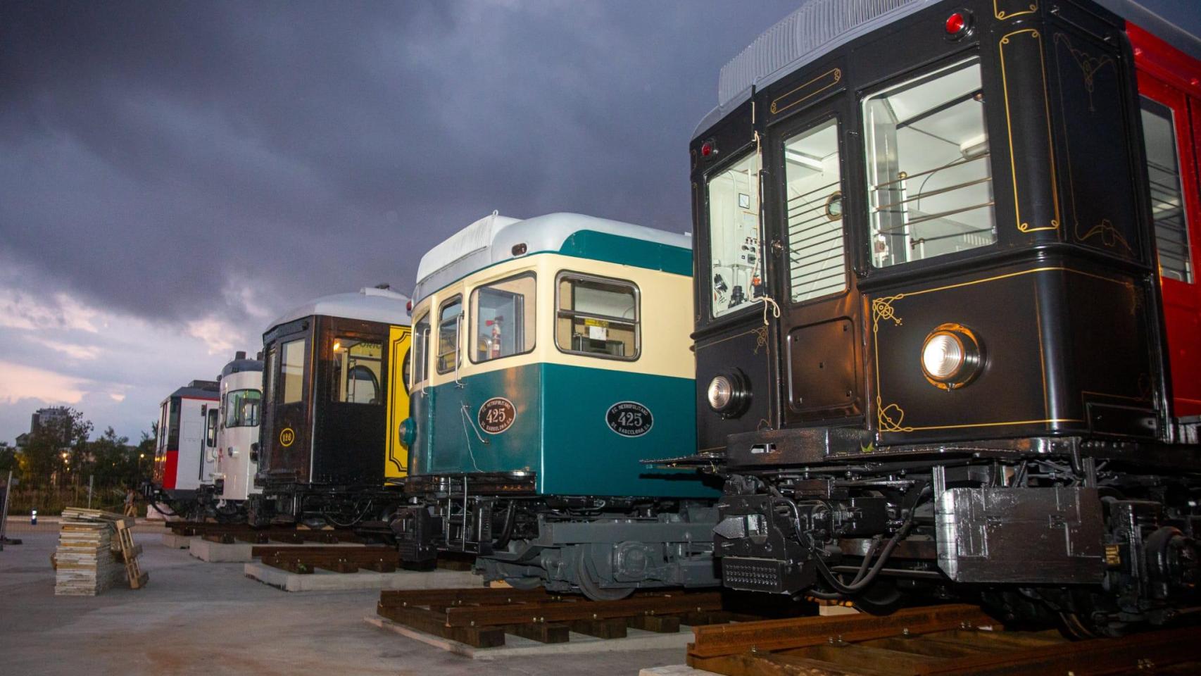 Exposición de trenes históricos