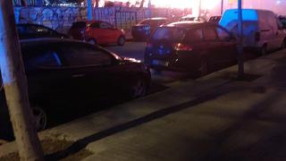 Un incendio en el asentamiento de chabolas de la futura estación de La Sagrera