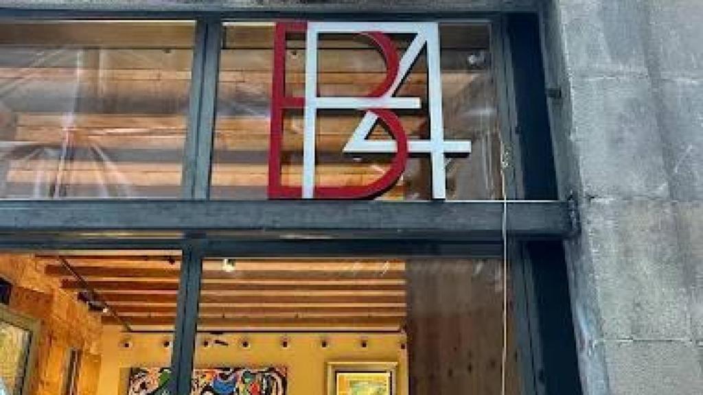 Façana de l'edifici BF4gallery a Barcelona