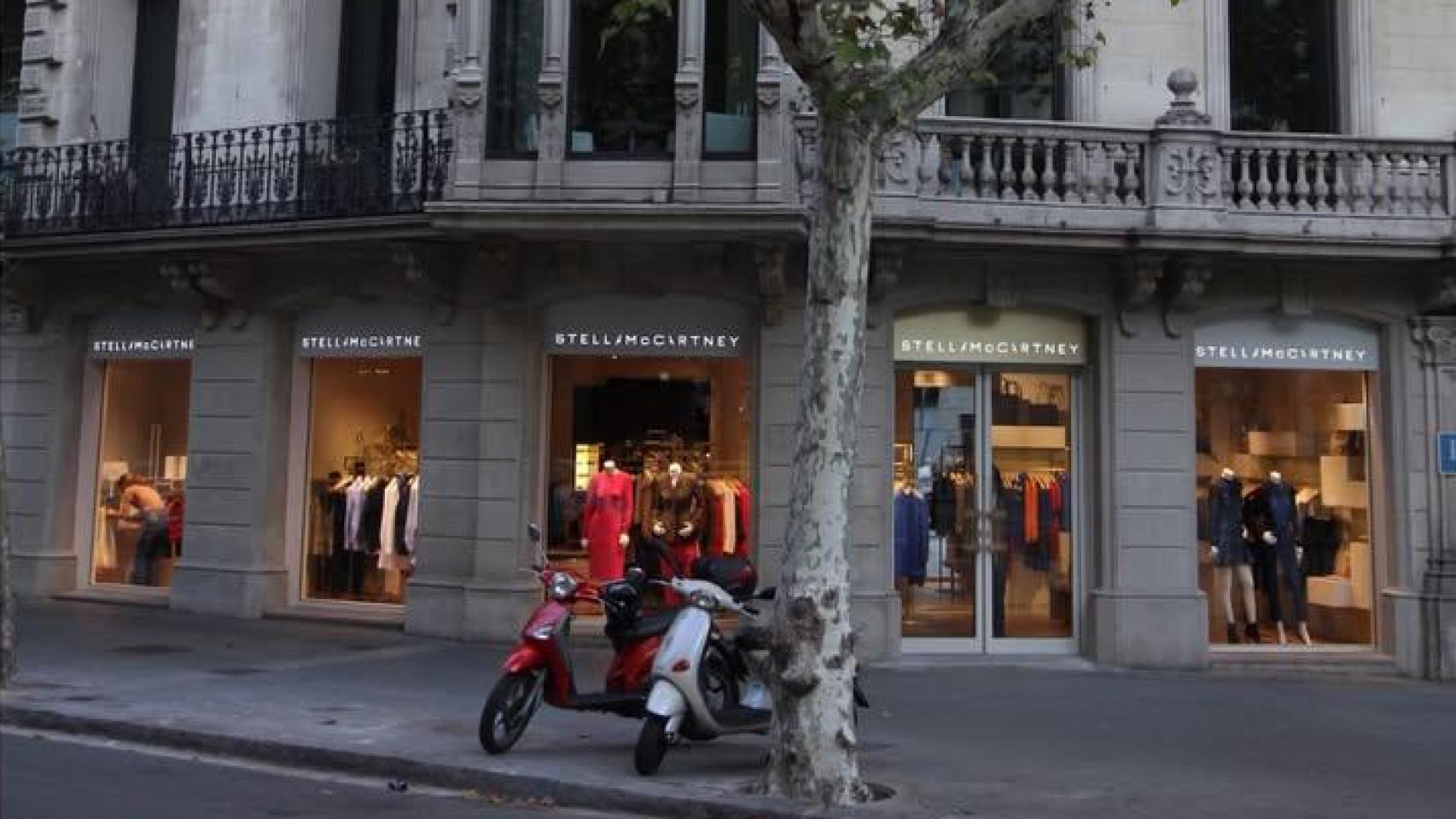 Tienda Stella McCartney en el Paseo de Gràcia de Barcelona