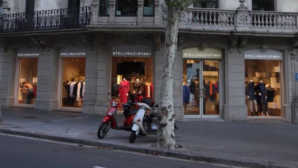 Tienda Stella McCartney en el Paseo de Gràcia de Barcelona