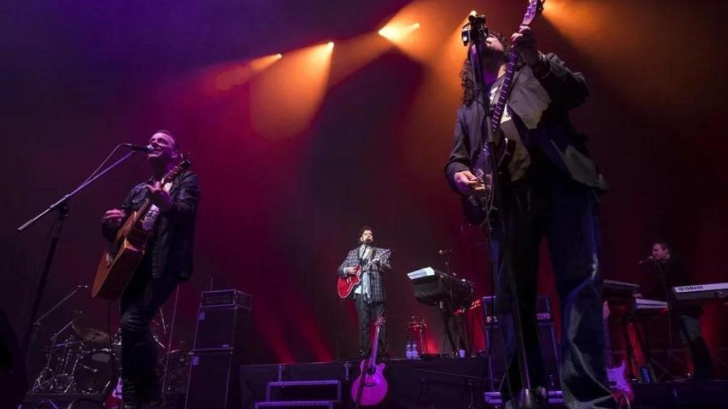 Deep Purple durante un concierto en una imagen de archivo