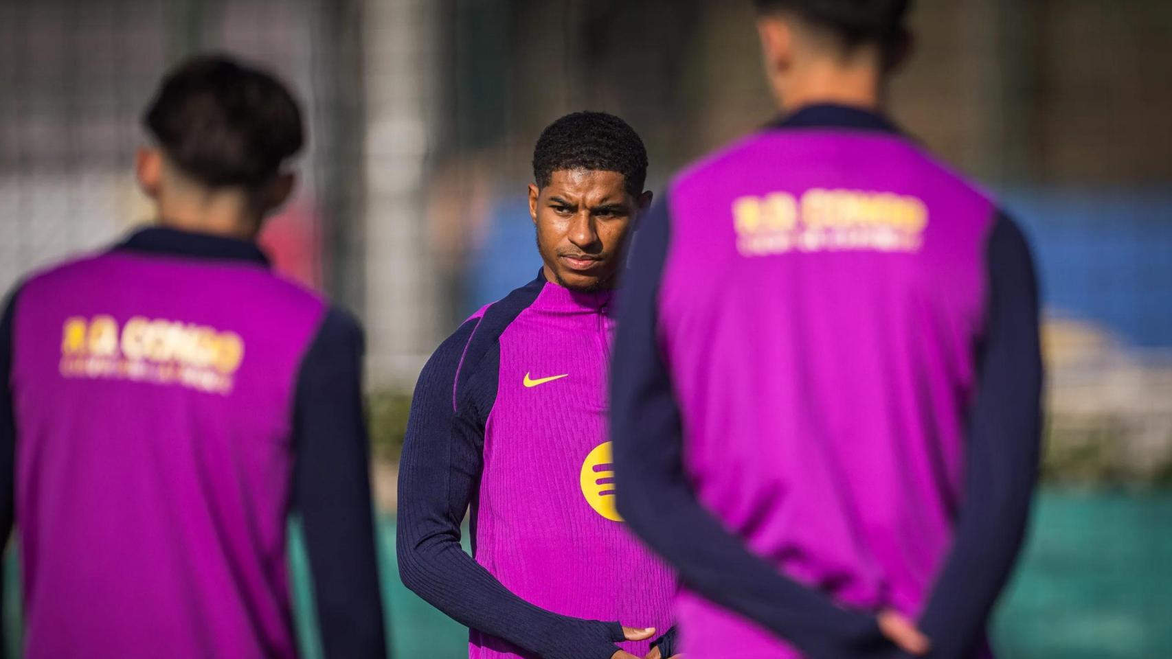 Marcus Rashford vuelve al Barça tras el parón de selecciones de noviembre