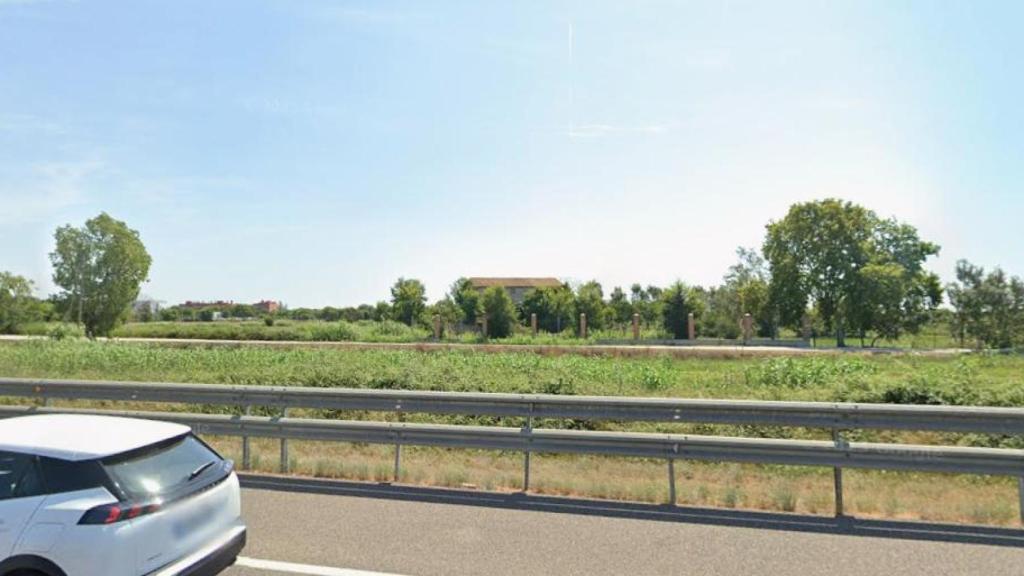 La masía vista desde la C-32