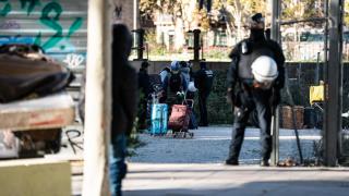 Desalojo del asentamiento de chabolas en la futura estación de La Sagrera
