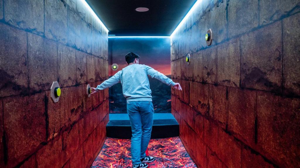 Una de las salas inmersivas de Game Space Terrassa