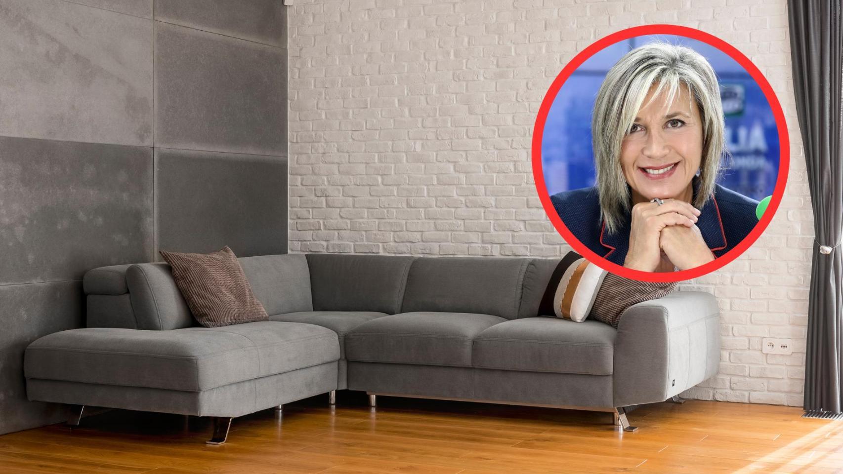 Julia Otero y un salón