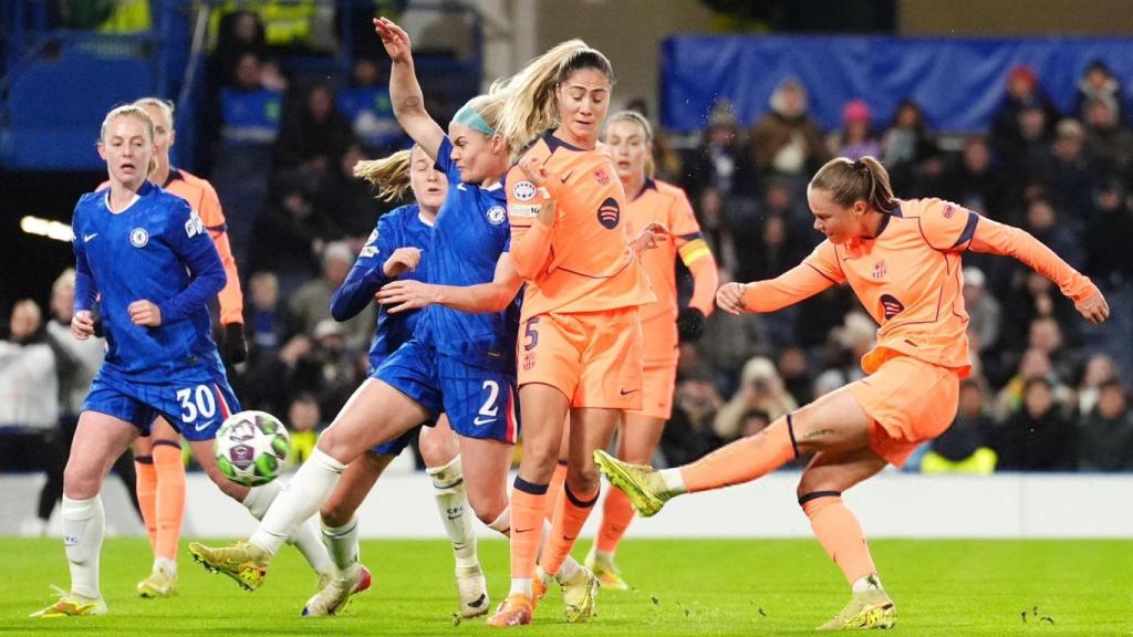 Las jugadoras del Barça Femenino se enfrentan al Chelsea en la Champions League