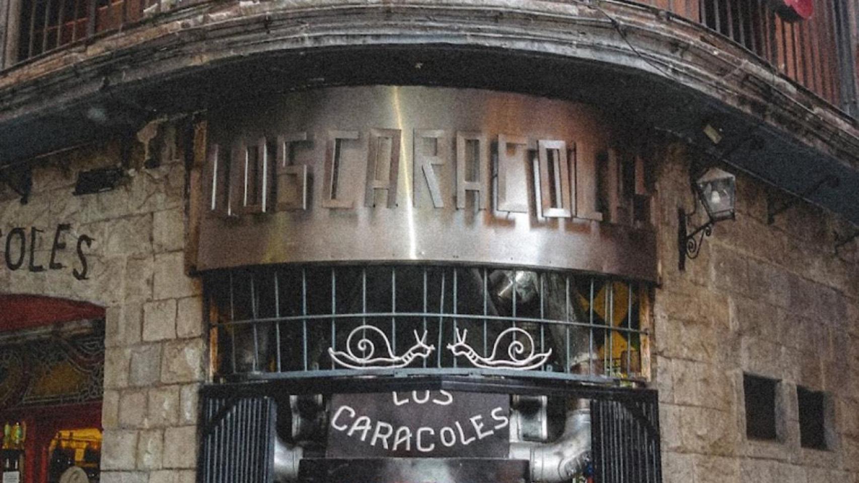 Fachada del restaurante Los Caracoles