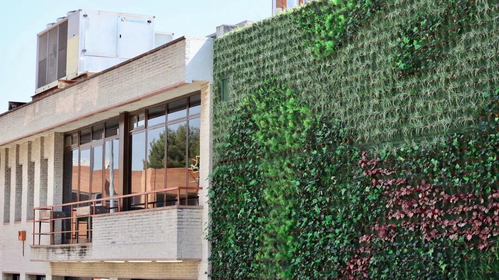 Ala norte del centro cívico de San Ildefons, en Cornellà de Llobregat