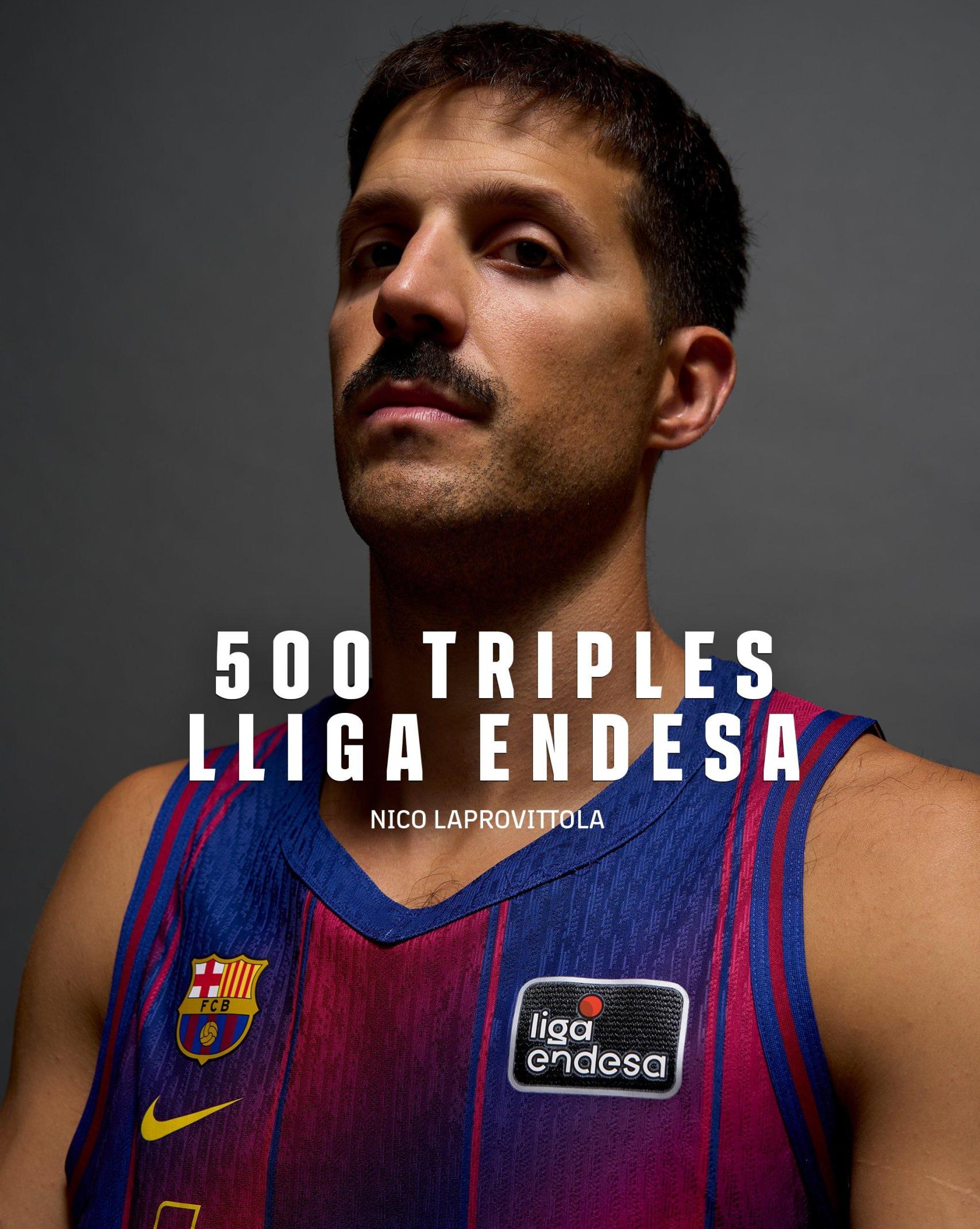 Nicolás Laprovittola encesta su triple número 500 en la Liga ACB