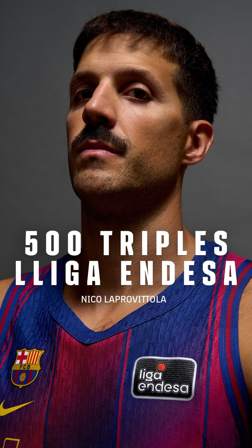 Nicolás Laprovittola encistella el seu triple número 500 a la Lliga ACB