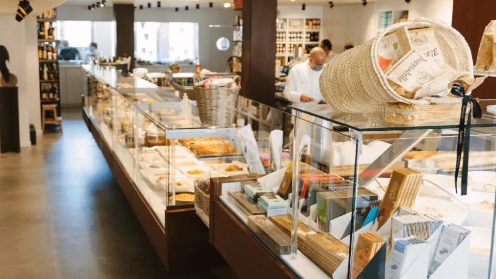 Tienda gourmet Semon de Barcelona desde dentro