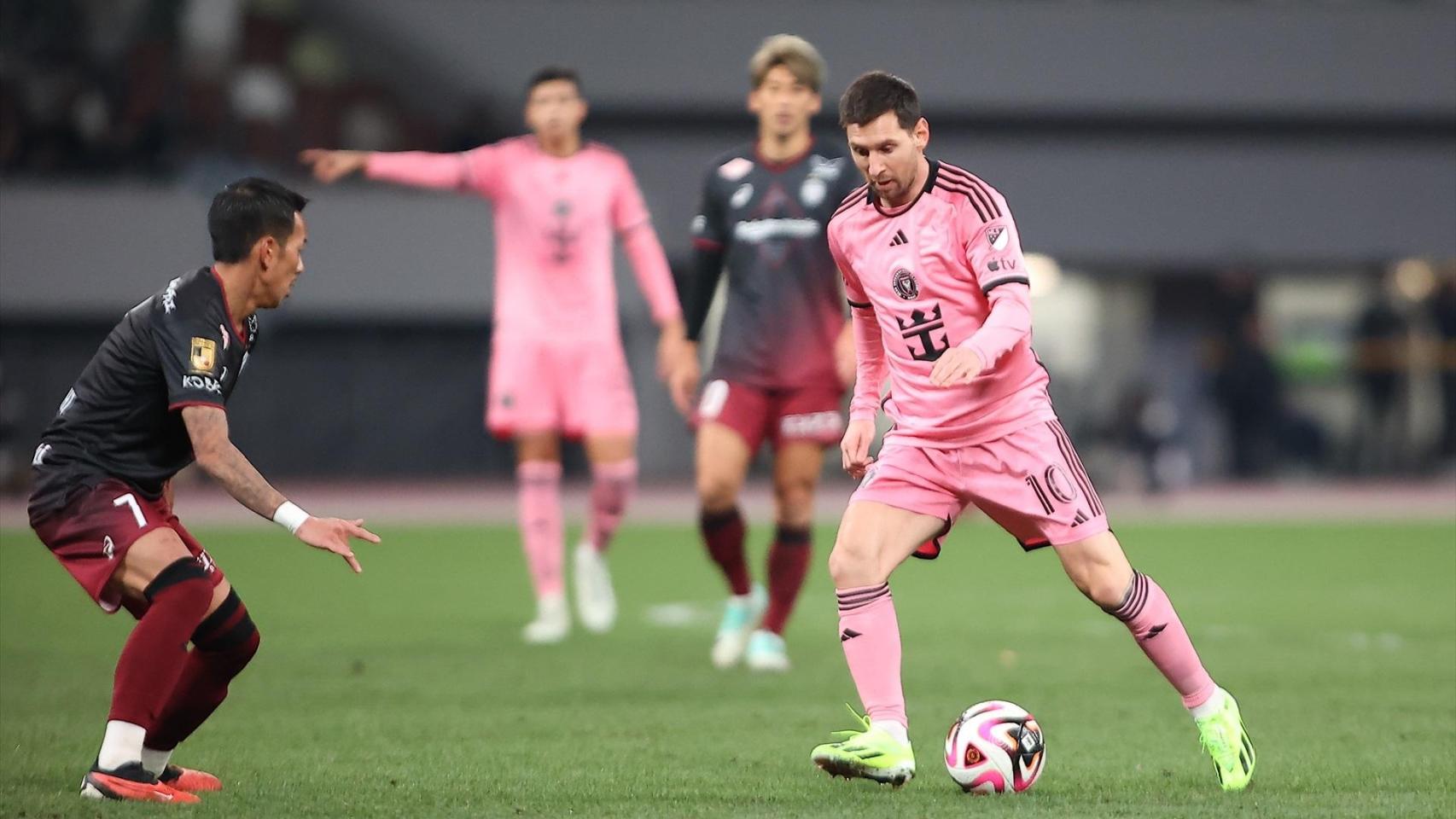 Leo Messi, en un reciente partido con el Inter Miami / EP