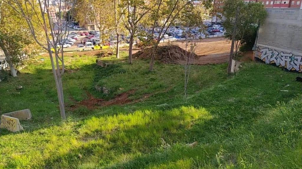 Espacio en el que se urbanizará una nueva zona verde