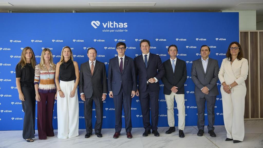Visita del President de la Generalitat, Salvador Illa, al nou hospital Vithas