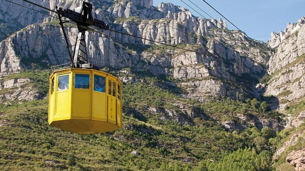 Teleférico de Montserrat en una imagen de archivo
