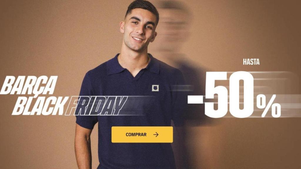 Las mejores ofertas del Barça para el Black Friday