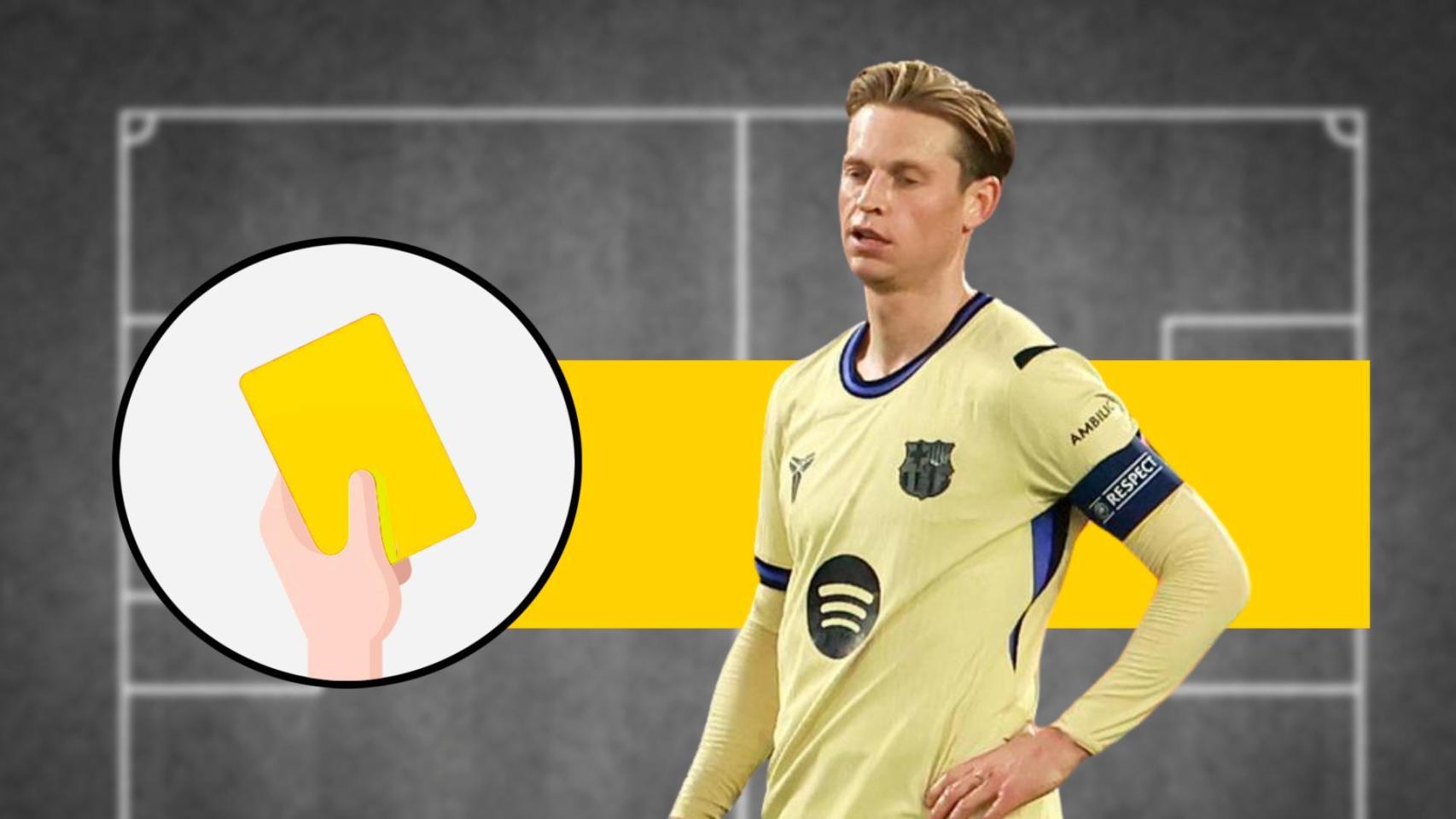 Tarjeta amarilla: Frenkie de Jong