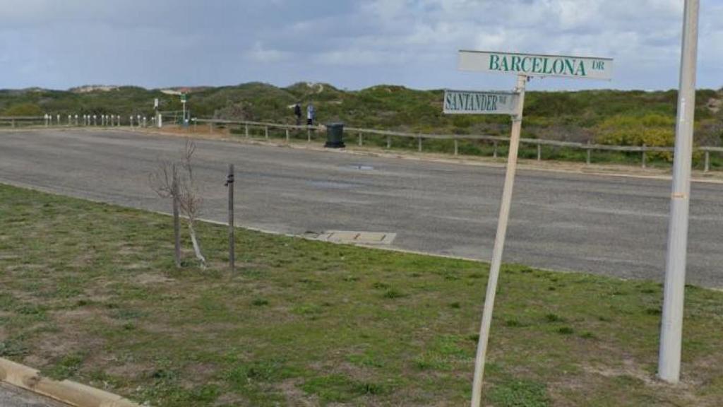 Captura de pantalla de Google Street View