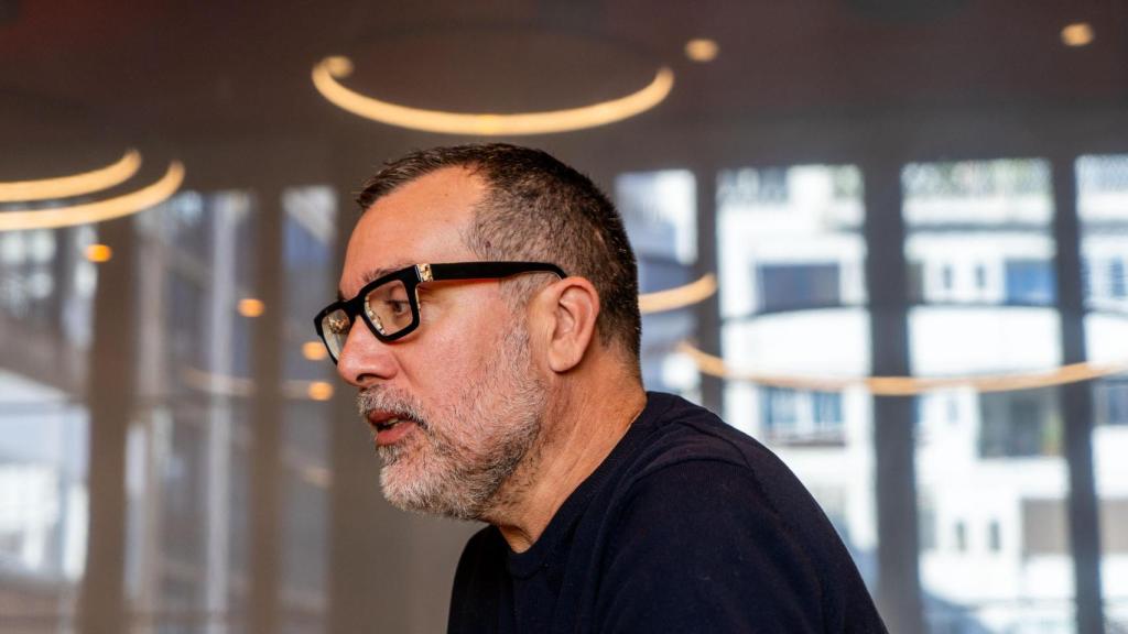 L'alcalde de Sant Vicenç dels Horts durant l'entrevista amb Metrópoli