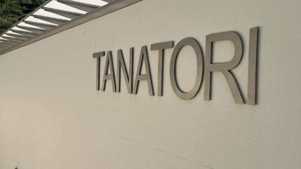 Cartel del Tanatorio de Badalona