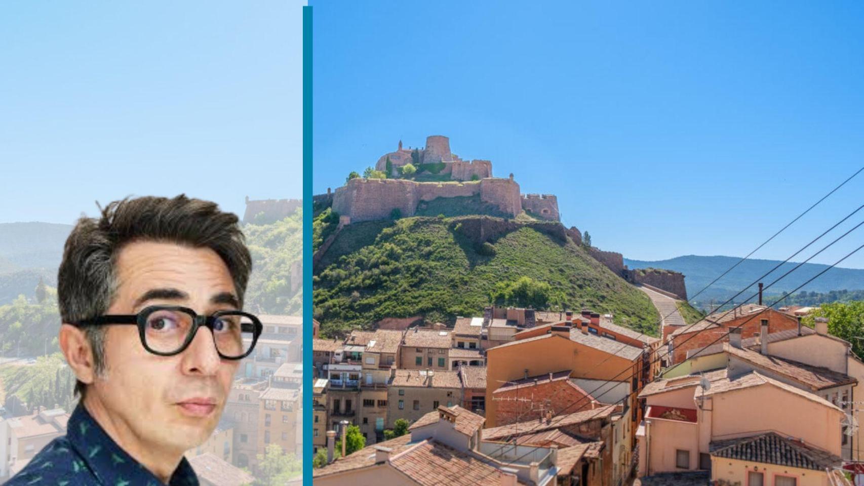 Montaje de Berto Romero con las vistas de Cardona