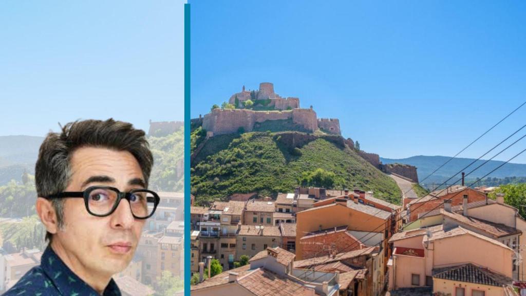Montaje de Berto Romero con las vistas de Cardona