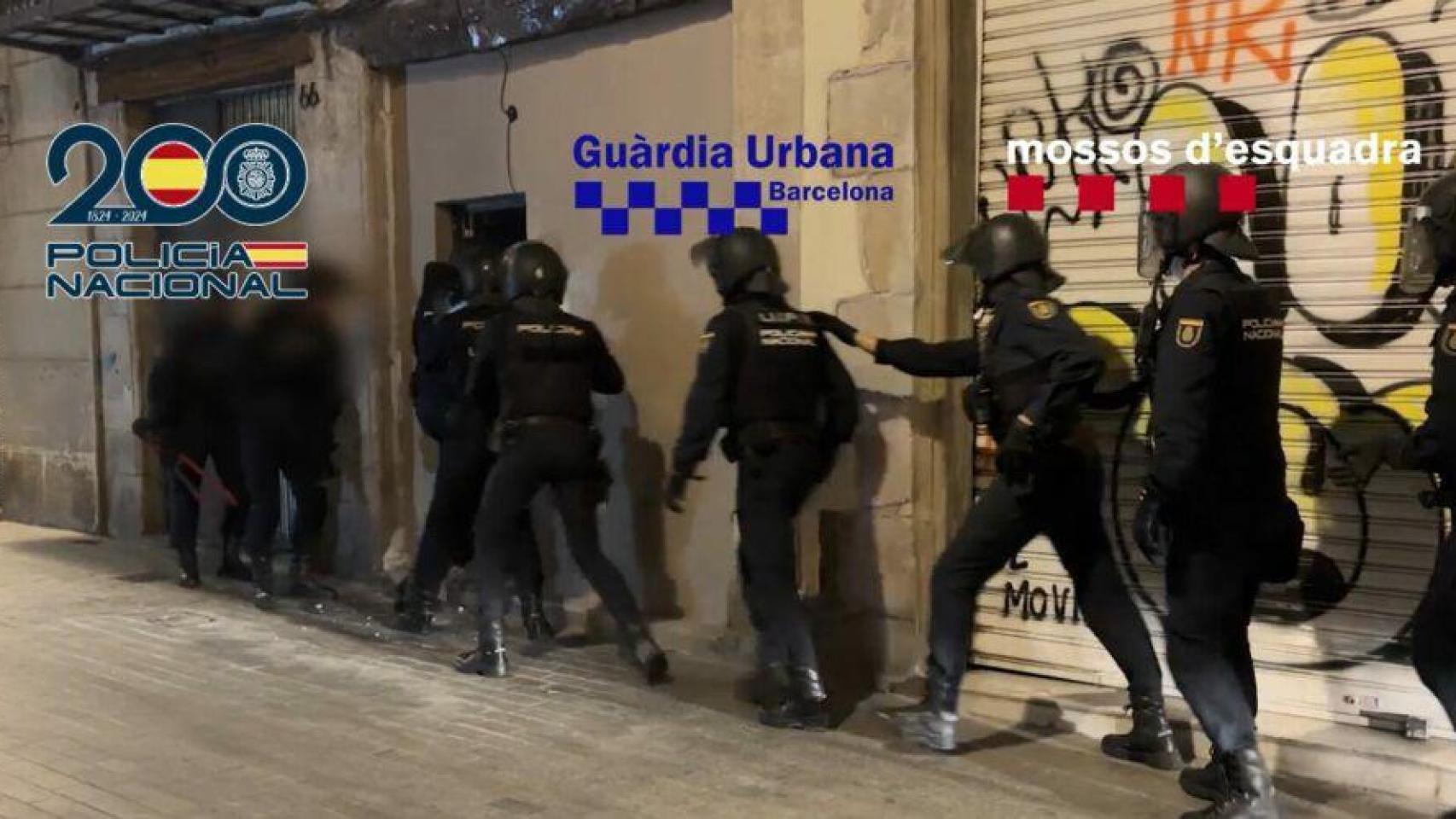 Desmantelada una red de explotación sexual de mujeres en Barcelona