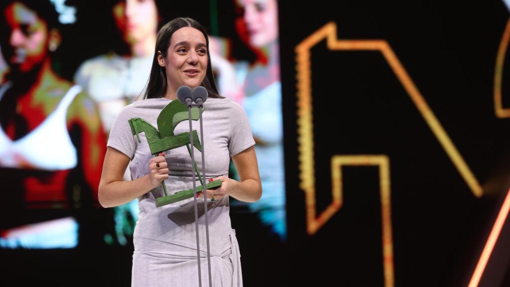 La cantant Valeria Castro recull el seu Premi Ondas 2025
