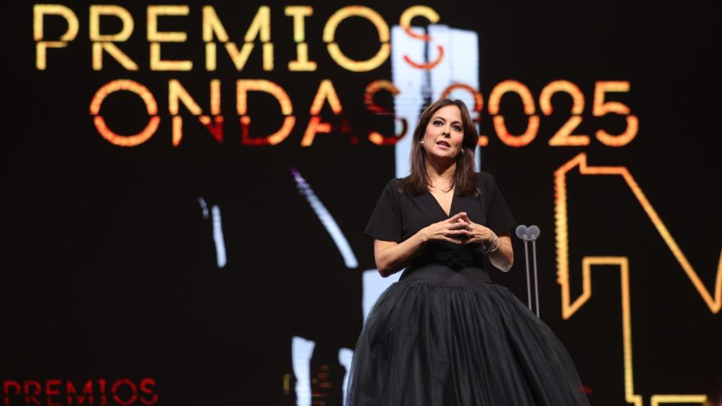 Mara Torres, periodista y presentadora de la gala de los Premios Ondas 2025