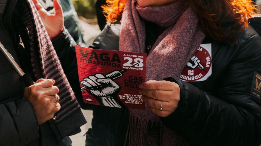 Concentración frente el CAS de El Born