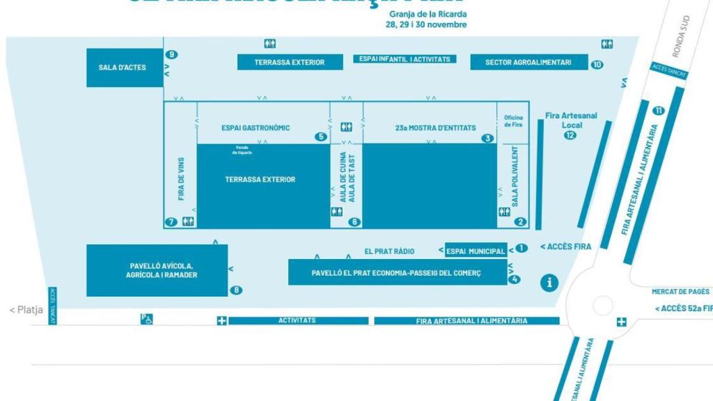 Recorregut de la Fira Avícola 2025