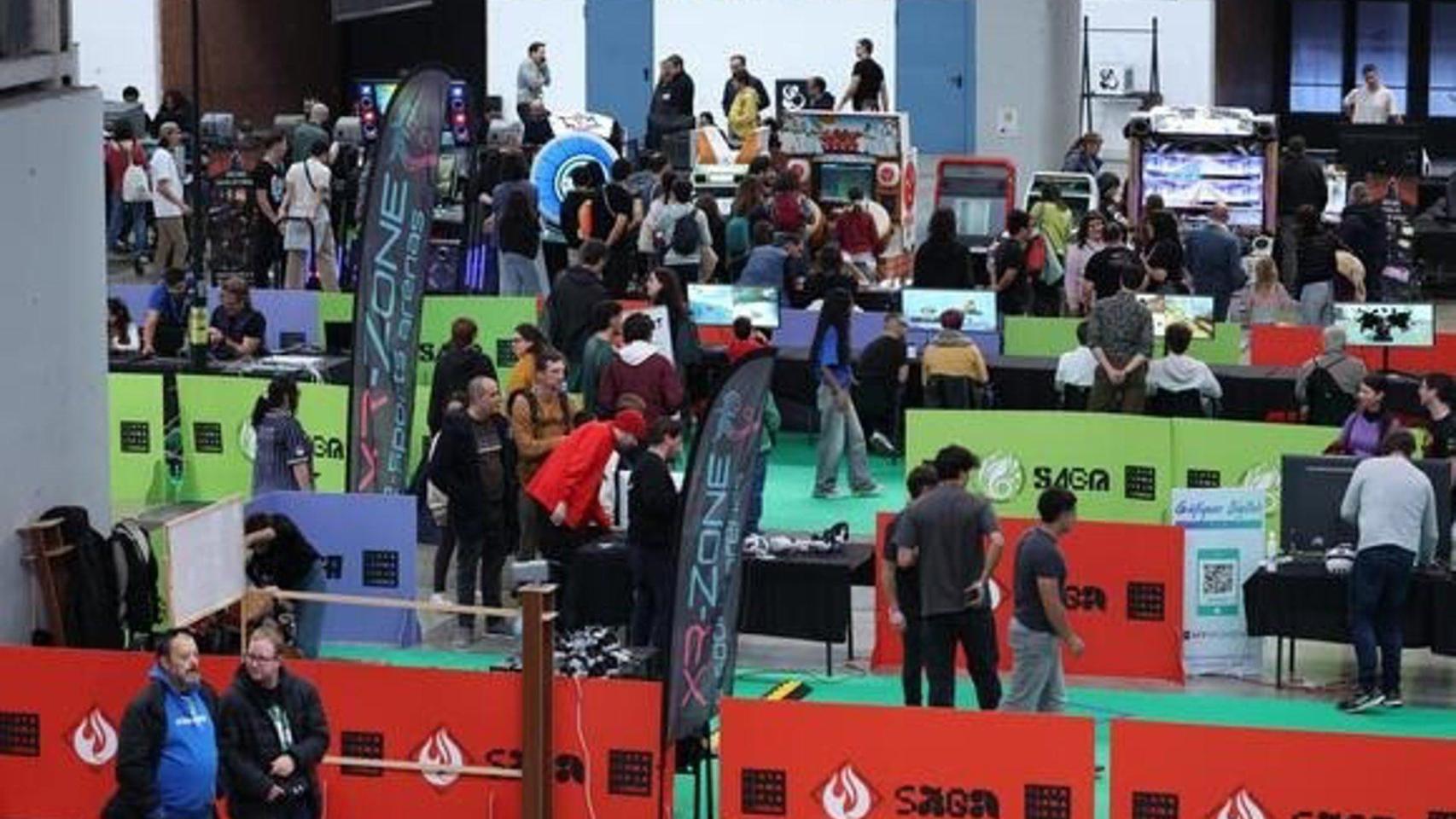 El salón de videojuegos SAGA