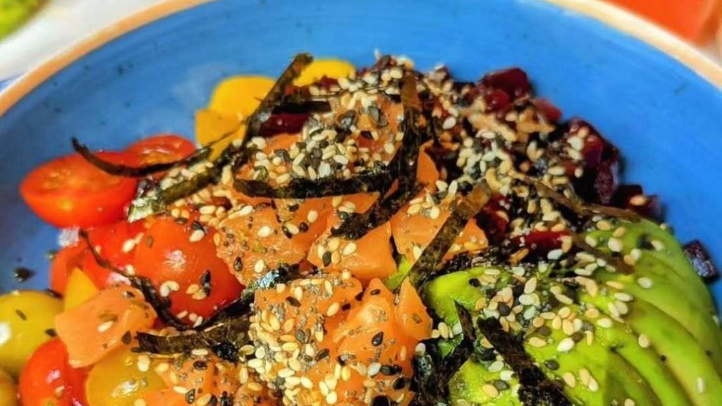 Un plato del restaurante Oassis Natural Cooking