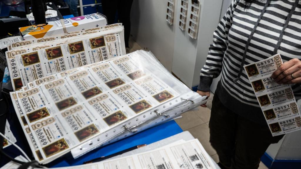 Dècims de la loteria a l'administració de Loteries i Apostes de l'Estat les Arenes