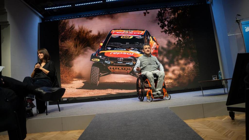 Isidre Esteve a la seva conferència a la jornada per a la inclusió laboral de la Fundació Sesé