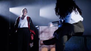 La actriz Luisa Gavasa